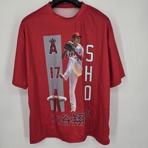 SHOHEI OHTANI - Anaheim California Angels - Jersey T-Shirt Gungho XL 4/22/23 SGA